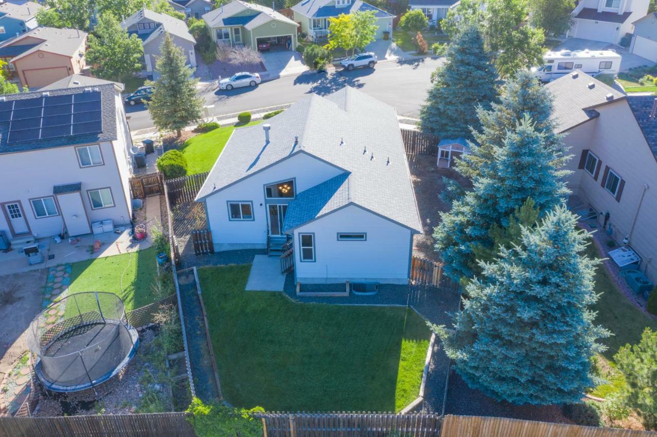 Cozy 4Br House With Peak Views In Colorado Springs Villa Exterior foto